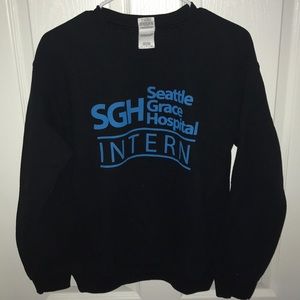 Seattle Grace Hospital Intern Crewneck Size Small